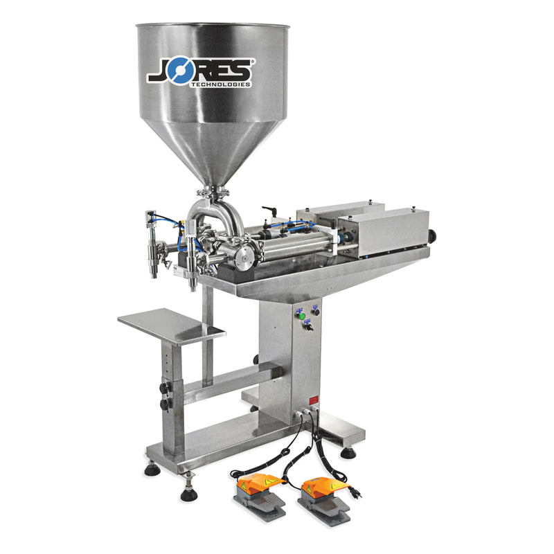 Dual Head High Viscosity Paste Piston Filler - 316 SS – 1000ml
