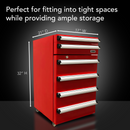 Whynter Portable 1.8 Cu. Ft. Tool Box Refrigerator with 2 Drawers & Lock | TBR-185SR