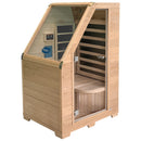 Durasage Health - Sauna de infrarrojos de carbono para una persona - Sauna de madera de cicuta canadiense - 760 vatios