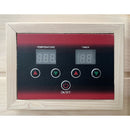 Durasage Health - Sauna de infrarrojos de carbono para una persona - Sauna de madera de cicuta canadiense - 760 vatios