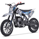 Moto de cross a gasolina para niños de 4 tiempos y 40 cc MotoTec Demon, azul, blanca o verde