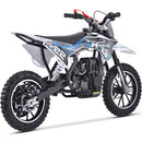 Moto de cross a gasolina para niños de 4 tiempos y 40 cc MotoTec Demon, azul, blanca o verde