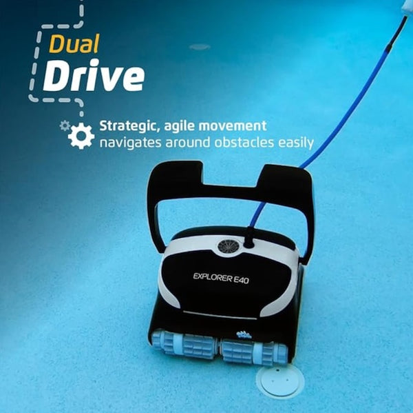 Dolphin (Explorer E40 Wi-Fi Robotic Pool Vacuum Cleaner -NEW