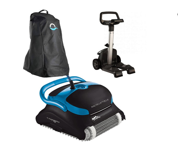 Dolphin Nautilus CC Plus w/ Wi-Fi Pool Cleaner with Caddy & Cover
