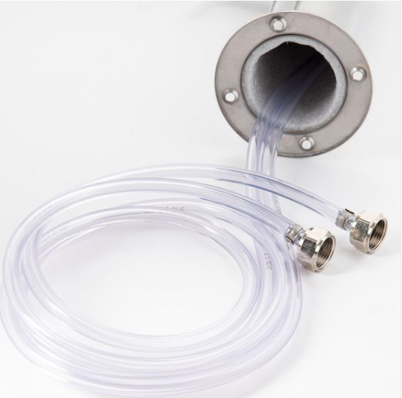 Double Faucet - All SS304 Contact 3" Column Tower