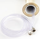 Double Faucet PVD Body 3" Column Tower