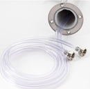 Double Faucet SS Body 3" Column Tower