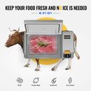 Frigorífico-congelador portátil para automóvil de 12 V y 21 cuartos de galón CRPRO20 de BougeRV, color blanco