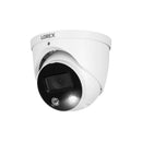 Lorex E893DD-E 4K Ultra HD Wired Analog Indoor/Outdoor Add-on IP Dome Security Camera with Smart Deterrence Plus