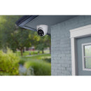 Lorex E893DD-E 4K Ultra HD Wired Analog Indoor/Outdoor Add-on IP Dome Security Camera with Smart Deterrence Plus