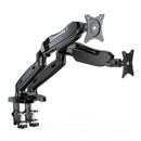 ErgoAV-Gas spring monitor mount for dual monitors up to 27"