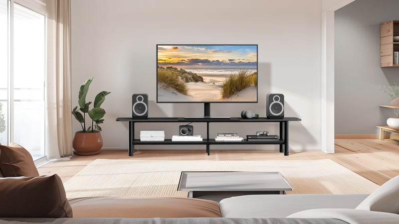 ErgoAV- Flexfold TV stand for TVs up to 100"