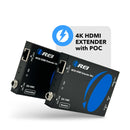 Extensor HDMI 4K sobre CAT6/7 hasta 50 m con PoC e IR bidireccional (EX-150C)