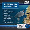 Extensor HDMI OREI con cable CAT6/CAT7, 1080p, con infrarrojos, hasta 58 metros, compatible con 3D y audio HD (EX-196PRO-KIT) 