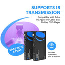 Extensor HDMI Full HD con POC, IR bidireccional, RS-232 y PoC (EX-500IR) 