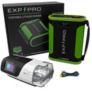 EXP96PRO APEX Battery + 100 Watt Solar Panel Bundle
