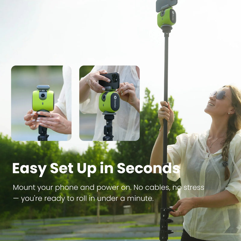 XbotGo Chameleon Smartphone-based Auto-Tracking AI Camera
