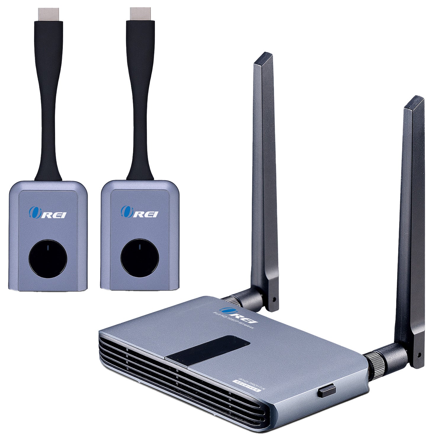 1080p 2x1 Wireless Transmitter & Receiver Up To 100ft - Perfect for Tr