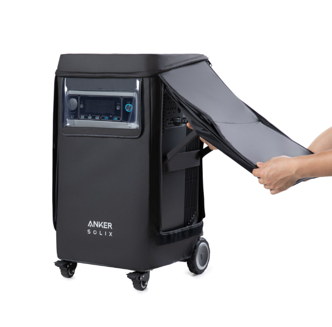 Anker SOLIX F3800 + Batería de expansión + Panel solar PS400 * 6 (7680 Wh en total)