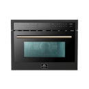 FORNO Oliena Espresso  24″ 1750 Watt Compact Oven & 1000 Watt Microwave, 1.6 cu. ft.