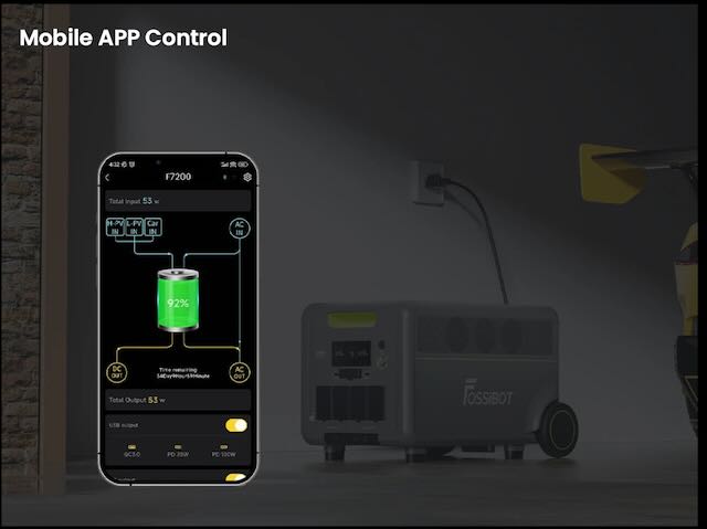 FOSSiBOT F7200 Portable Power Station