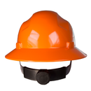 Full Brim Safety Hard Hat with 4 Point Suspension