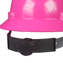 Full Brim Safety Hard Hat with 4 Point Suspension - PinkFit Collection