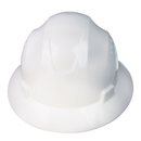 Full Brim Safety Hard Hat with 4 Point Suspension