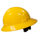Full Brim Safety Hard Hat with 4 Point Suspension