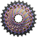 sram xg-1290 e1 12 speed: cassette rainbow xd-r
