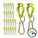 Glove Clip Safety Holder with Carabiner