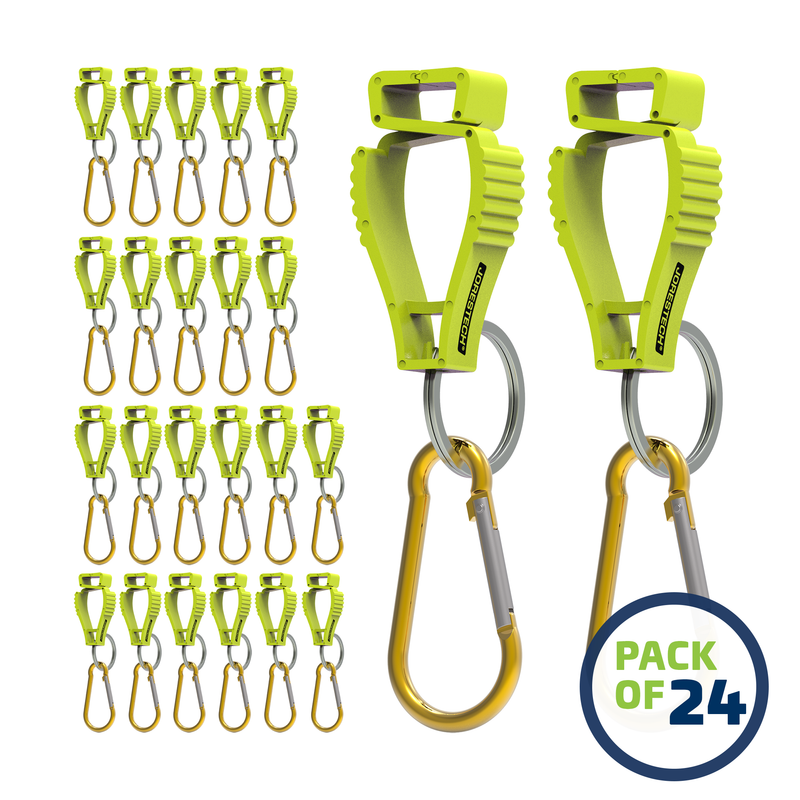 Glove Clip Safety Holder with Carabiner