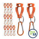 Glove Clip Safety Holder with Carabiner