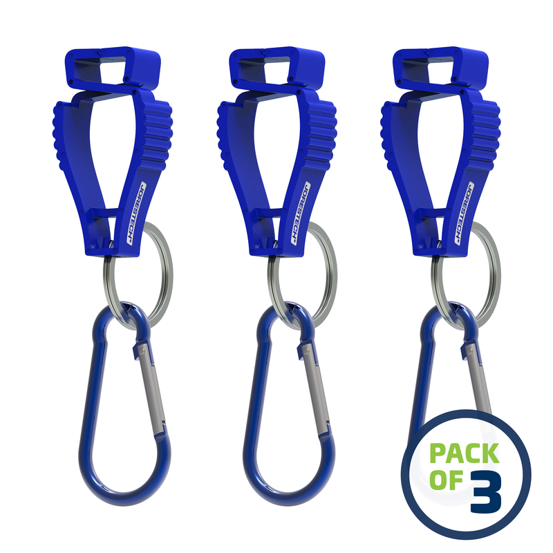 Glove Clip Safety Holder with Carabiner
