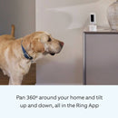 Ring Pan-Tilt Indoor Cam - 1080p HD- White
