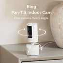 Ring Pan-Tilt Indoor Cam - 1080p HD- White