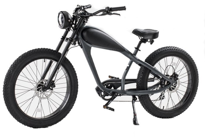 GlareWheel EB-CH Electric Bike Fat Tire 750W Cruiser