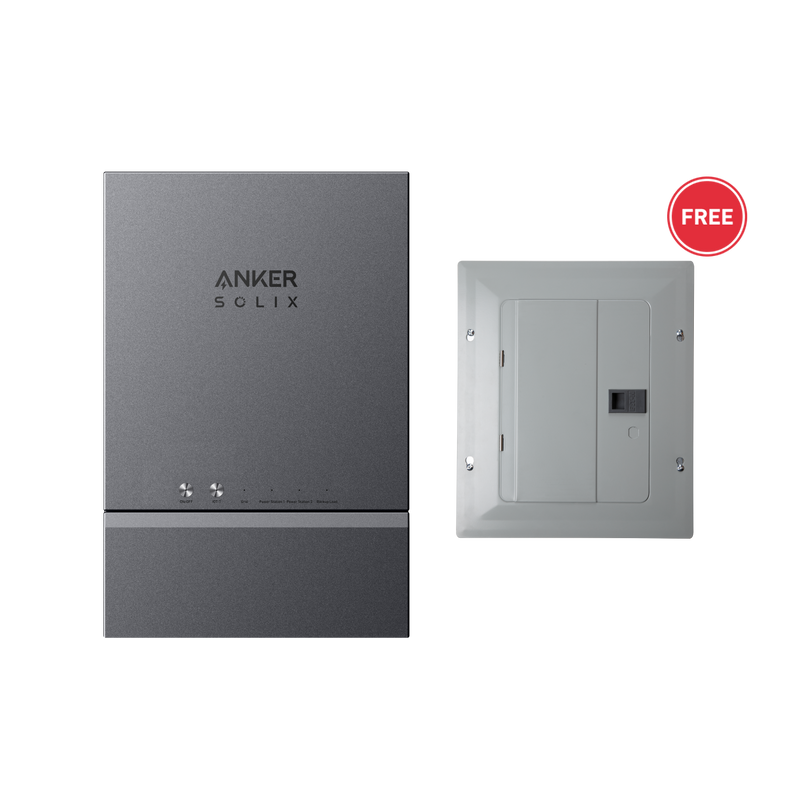 Anker Solix F3800 + Batería de expansión + Panel de alimentación para el hogar + Subpanel