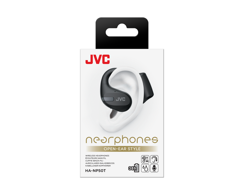 JVC Open Ear "Nearphones" Black