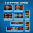 Controlador de videowall Full HD 2x2 con extracción de audio y RS-232 (HD-22VW)