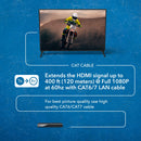 Extensor HDMI 1x8 sobre CAT6/6a/7 hasta 122 m a 1080p (HD-EX108)
