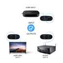 Convertidor extractor de audio eARC 4K a 60 Hz, compatible con HDMI 2.0 ARC de 18 GB (HDA-927) 