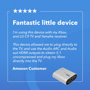 Convertidor extractor de audio eARC 4K a 60 Hz, compatible con HDMI 2.0 ARC de 18 GB (HDA-927) 