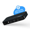 Extractor de audio dual HDMI eARC 4K a 60 Hz con puerto óptico y conector de 3,5 mm, ancho de banda de 18 Gbps (HDA-931) 