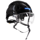 Type 2 Class C Safety Vented Helmet with Eye Visor Shield