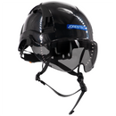 Type 2 Class C Safety Vented Helmet with Eye Visor Shield