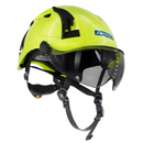 Type 2 Class C Safety Vented Helmet with Eye Visor Shield
