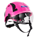 Type 2 Class C Safety Vented Helmet with Eye Visor Shield