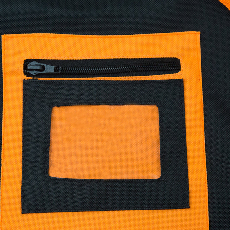 Hi-Vis Adjustable Tool Vest with Reflective Strips