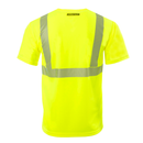 Hi-Vis Heat Transfer Reflective Safety Pocket Shirt